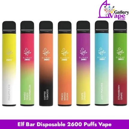 Elf Bar Disposable 2600 Puffs Vape Available in Uae