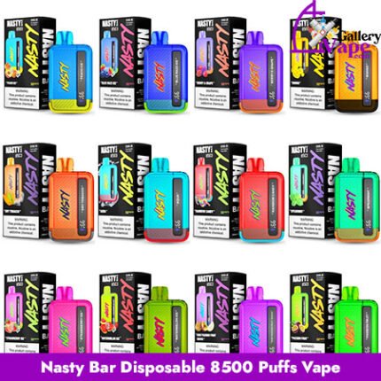 Nasty Bar Disposable 8500 Puffs 20MG Vape Available in Uae