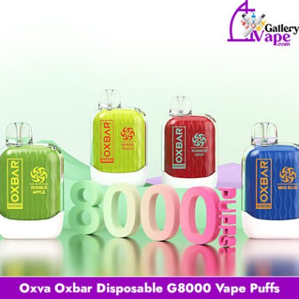 Oxva Oxbar G8000 Disposable 8000 Puffs Vape Available in Uae