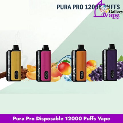Pura Pro Disposable 12000 Puffs Vape Available in Uae