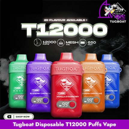 Tugboat Disposable T12000 Puffs Vape Availavble in Uae