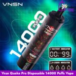 VNSN Quake Pro Disposable 14000 Puffs Vape Available in Uae