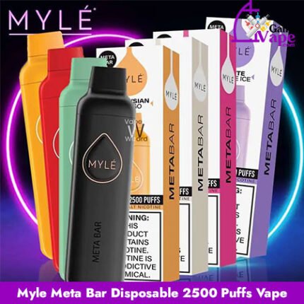 Myle Meta Bar Disposable 2500 Puffs Vape 20MG Available in Uae