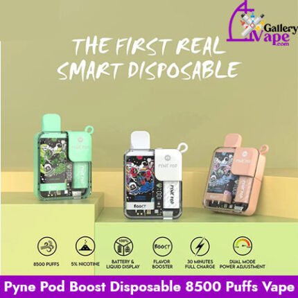 Pyne Pod Boost Disposable 8500 Puffs Vape Available in Uae