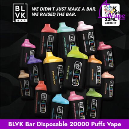 BLVK Bar Disposable 20000 Puffs Vape Available in Uae