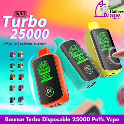 Bounce Turbo Disposable 25000 Puffs Vape Available in Uae