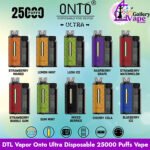 DTL Vapor Onto Ultra Disposable 25000 Puffs Vape Available in Uae