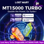 Lost Mary Turbo Disposable MT15000 Puffs Vape Available in Uae
