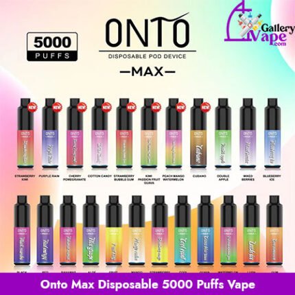Onto Max Disposable 5000 Puffs Vape Available in Uae