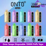 Onto Tempo Disposable 15000 Puffs Vape Available in Uae