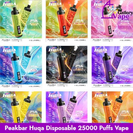 Peakbar Huqa Disposable 25000 Puffs Vape Available in Uae
