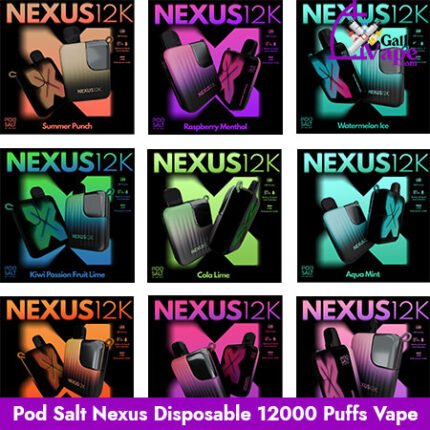 Pod Salt Nexus Disposable 12000 Puffs Vape Available in Uae