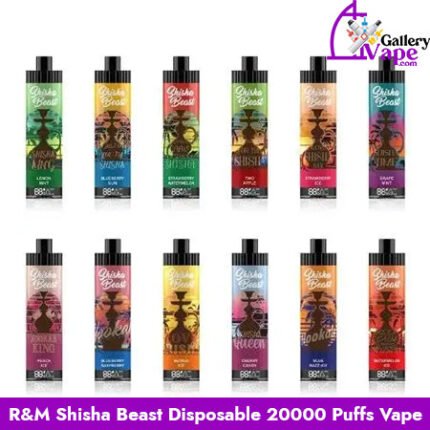 R&M Shisha Beast Disposable 20000 Puffs Vape Available in Uae