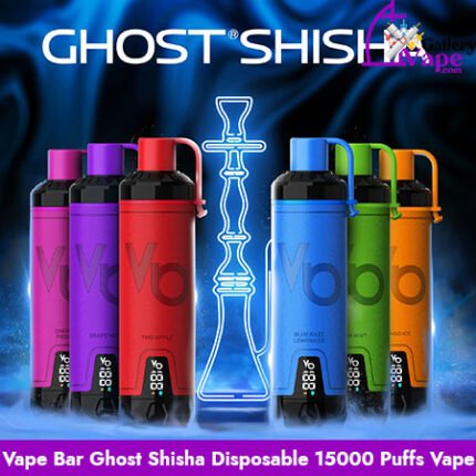 Vapes Bars Ghost Shisha Disposable 15000 Puffs Vape Available in Uae
