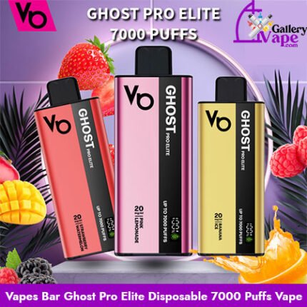 Vapes Bars Ghost Pro Elite Disposable 7000 Puffs Available in Uae