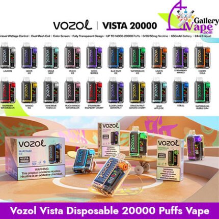 Vozol Vista Disposable 20000 Puffs Vape Available in Dubai