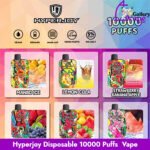 Hyperjoy Disposable 10000 Puffs Vape Available in Uae