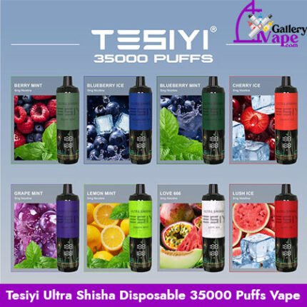 Tesiyi Ultra Shisha Disposable 35000 Puffs Vape Available in Uae