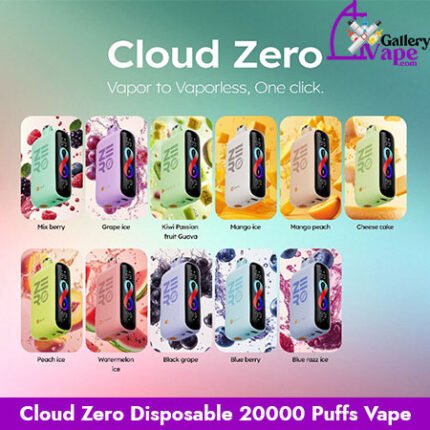 Cloud Zero Disposable 20000 Puffs Vape Avaiable in Uae