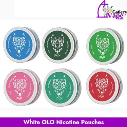 White Olo 18MG Nicotine Pouches Available in Uae