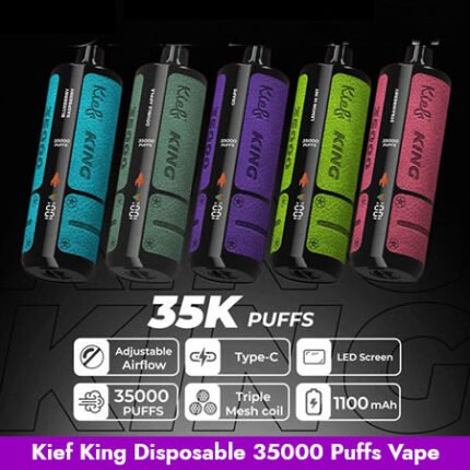 Kief King Disposable 35000 Puffs Vape Available in Uae