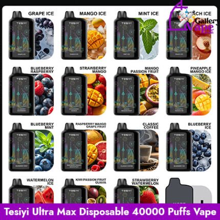 Tesiyi Ultra Max Disposable 40000 Puffs Vape Avaialbe in Uae