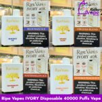 Ripe Vapes IVORY Disposable 40000 Puffs Vape Aailable in Uae