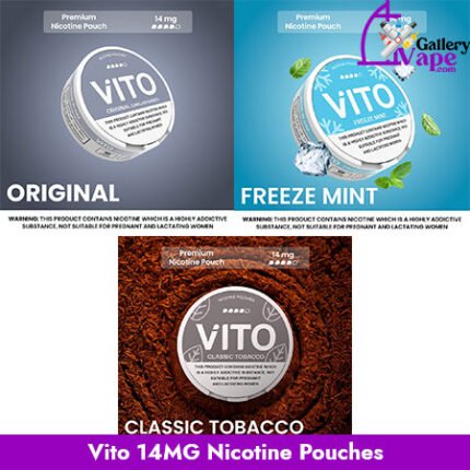 Vito 14MG Nicotine Pouches Available in Uae