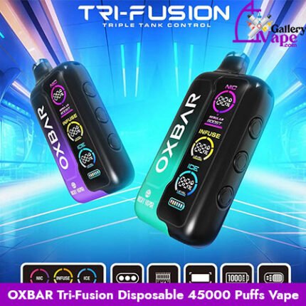 OXBAR Tri-Fusion Disposable 45000 Puffs Vape Available in Ua