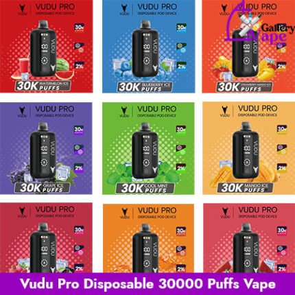 Vudu Pro Disposable 30000 Puffs 20mg Nicotine Vape Available in Uae