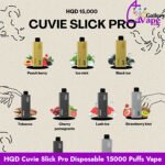 HQD Cuvie Slick Pro Disposable 15000 Puffs Vape Available in Uae