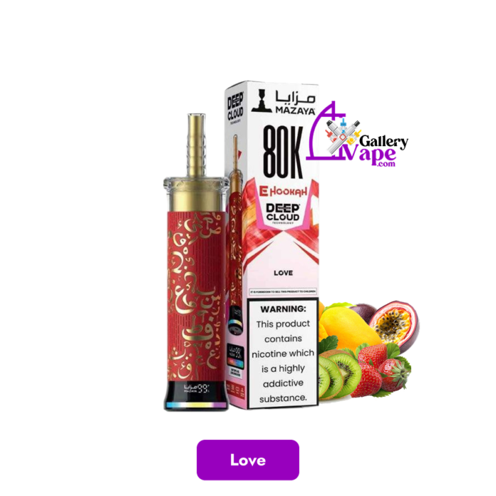 Mazaya Deep Cloud E-Hookah 80000 Puffs 6MG Disposable Vape Available in Uae - Image 6