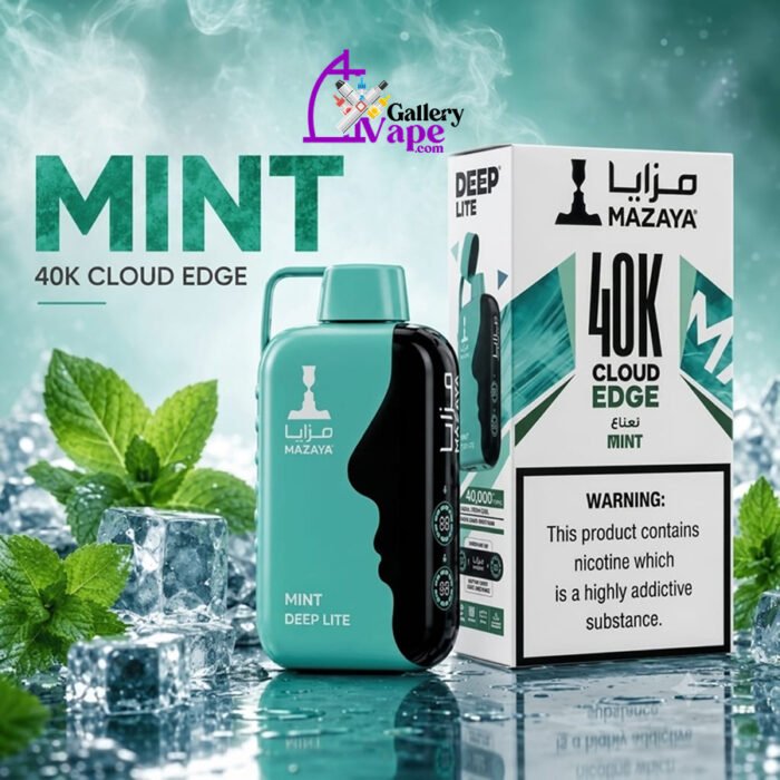 Mazaya Deep Lite Cloud Edge 40000 Puffs — 20mg Salt Nic, Verified Specs & Compact Build - Image 11