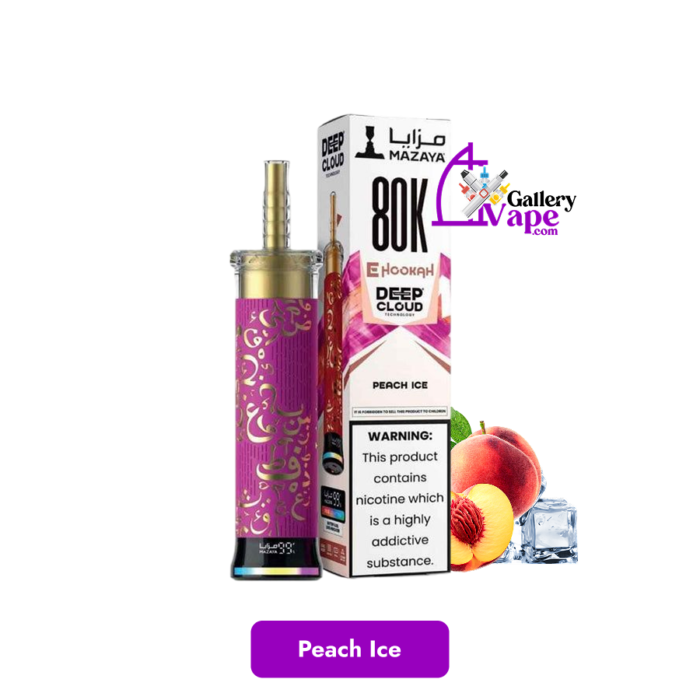 Mazaya Deep Cloud E-Hookah 80000 Puffs 6MG Disposable Vape Available in Uae - Image 11