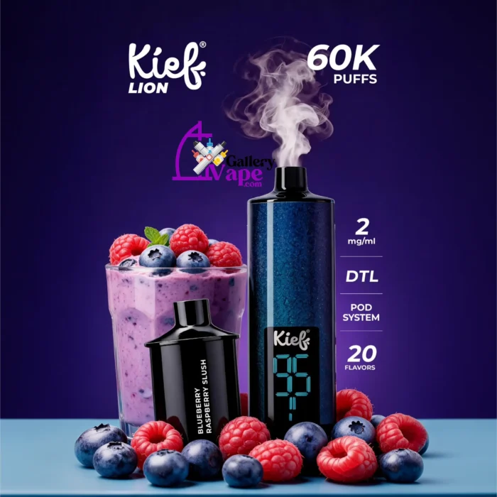 Kief Lion 60000 Puffs 2MG Disposable Vape Available in Uae - Image 2