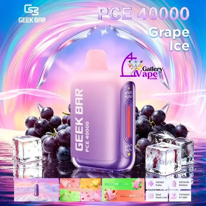 Geek Bar PCE 40000 Puffs 50MG Disposable Vape Available in Uae - Image 3