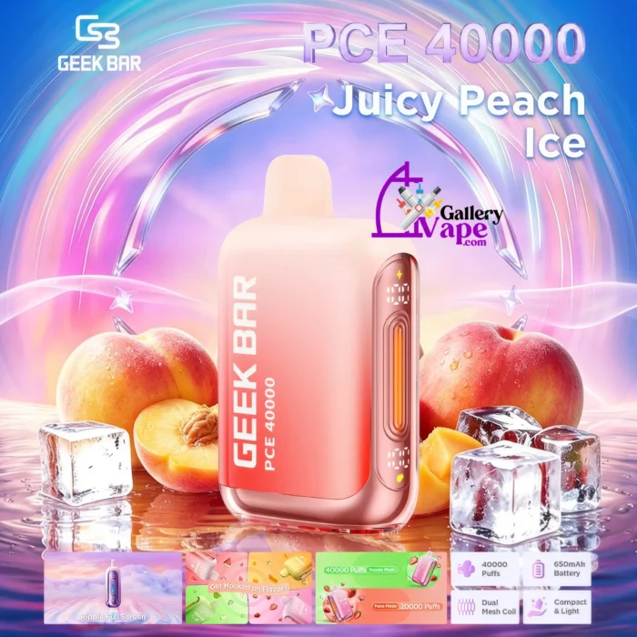 Geek Bar PCE 40000 Puffs 50MG Disposable Vape Available in Uae - Image 4
