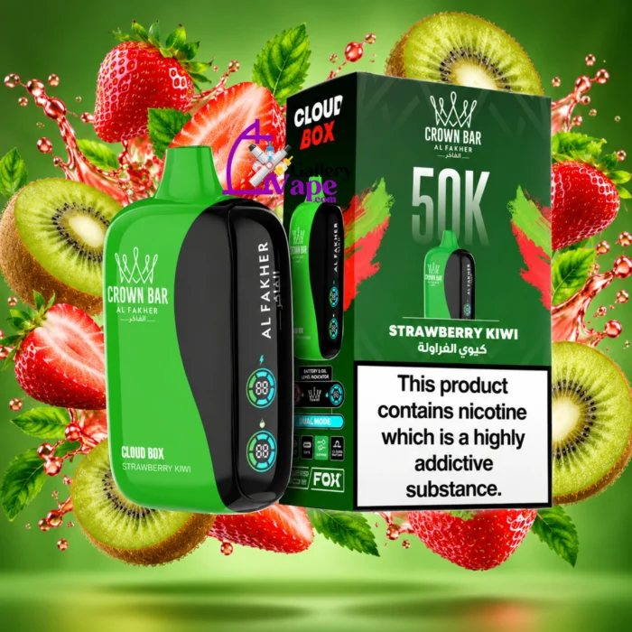 Al Fakher Crown Bar Cloud Box 50000: 60ml, 2,200mAh Rechargeable Disposable for Dubai and Abu Dhabi - Image 30